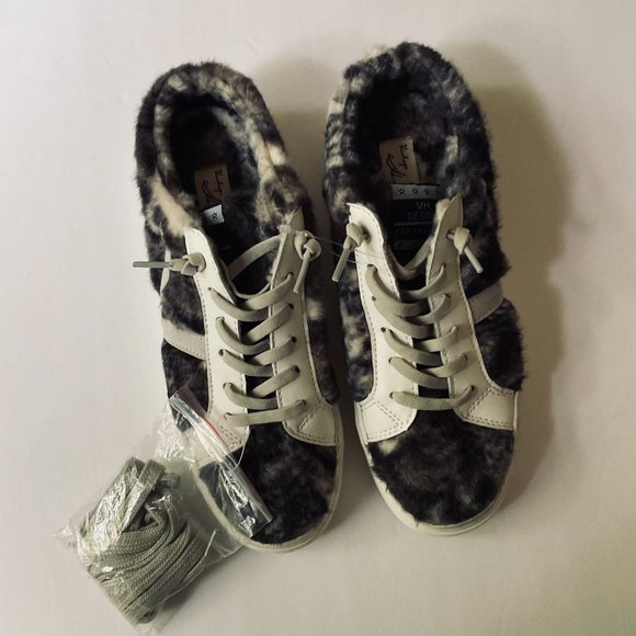 VINTAGE HAVANA Mule Sneakers "Mix Snake" Size 7.5 NWT - Picture 1 of 9